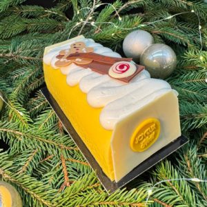 Bûche Mandarine Pain d'épices