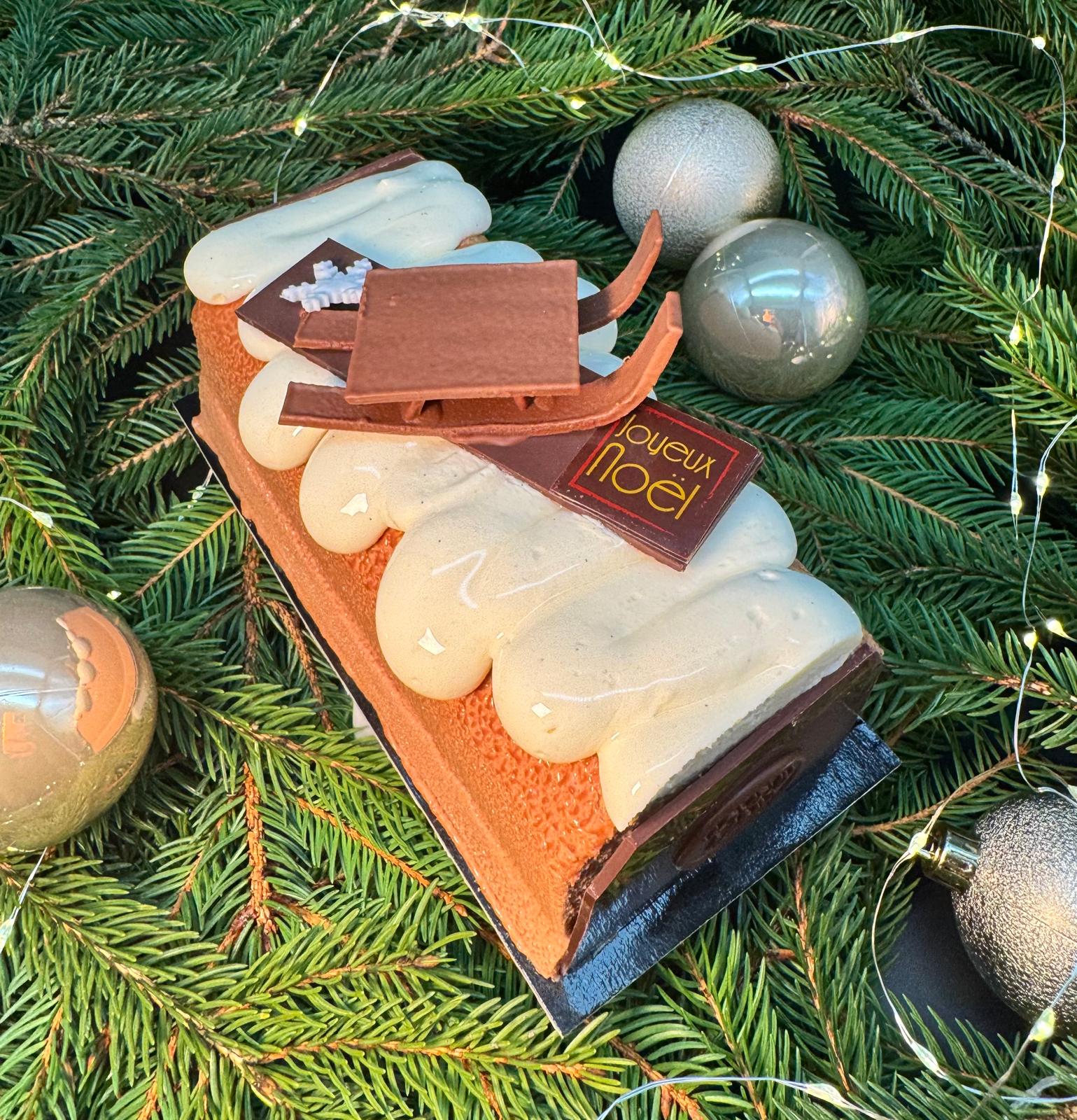 Bûche Poire Chocolat